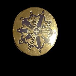 We are the world pin